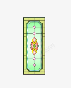 教堂玻璃素材
