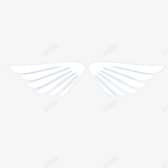 翅膀png免抠素材_新图网 https://ixintu.com 手绘翅膀 白色翅膀 纯色翅膀 翅膀