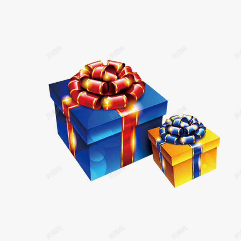 包装礼品png免抠素材_新图网 https://ixintu.com 一堆 彩色 礼物 礼盒