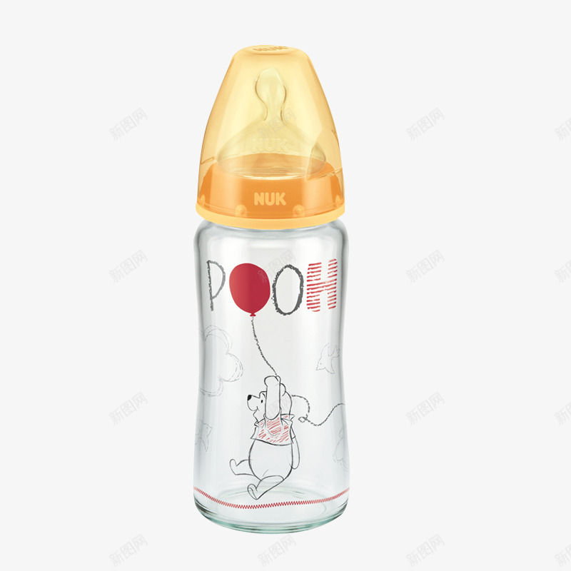 NUK玻璃奶瓶png免抠素材_新图网 https://ixintu.com NUK奶瓶 产品实物 宽口玻璃奶瓶