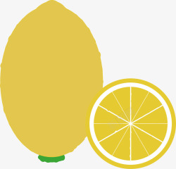 酸味夏日酸味柠檬矢量图高清图片