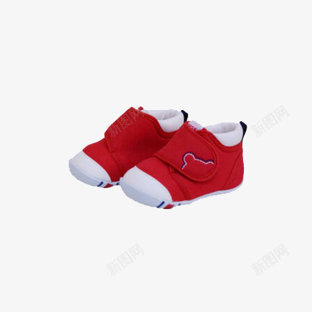 宝宝学步鞋png免抠素材_新图网 https://ixintu.com 创意 可爱 婴儿学步鞋 红色 设计