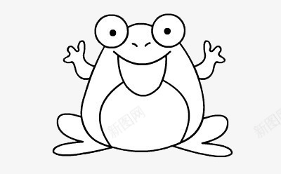 调皮的青蛙宝宝png免抠素材_新图网 https://ixintu.com 伸舌头 俏皮表情 卡通 手绘 简笔画 青蛙