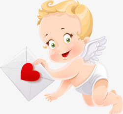 爱的天使卡通天使高清图片