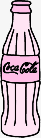 卡通可口可乐瓶子高清图片