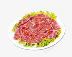 牛肉切片美味鲜牛肉高清图片