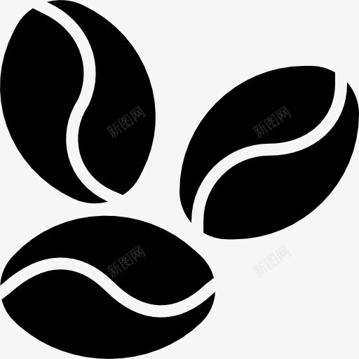 咖啡豆图标png_新图网 https://ixintu.com 农作物种子 咖啡 咖啡豆 种子 简笔咖啡豆 豆类 食品 食品和餐厅 饮料
