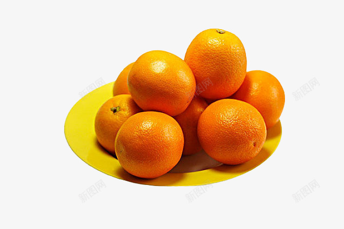 一盘新鲜的大贡柑png免抠素材_新图网 https://ixintu.com 一盘 免抠 新鲜 橘子 水果 维生素C 美味 贡柑