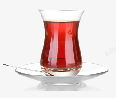 玻璃杯茶具套里的红茶红色饮料等png免抠素材_新图网 https://ixintu.com 玻璃杯 红色 红茶 茶具