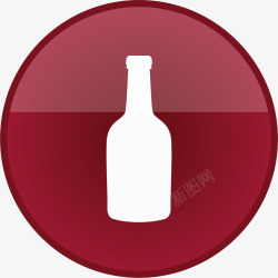 红葡萄葡萄酒LOGO矢量图图标高清图片