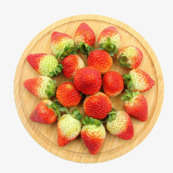 草莓摆盘素材