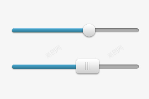 进度条png免抠素材_新图网 https://ixintu.com 按钮 蓝色 进度条