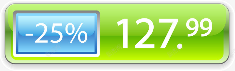 绿色价格标签png免抠素材_新图网 https://ixintu.com 价格 价格标签 促销价 促销标签 按钮 明码实价 标价签 爆炸花