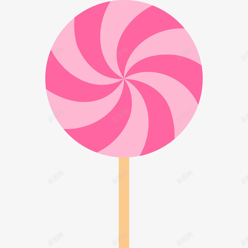 彩色圆弧纹理糖果元素图标png_新图网 https://ixintu.com 光泽 卡通图标 弧度 弯曲 彩色 扁平化 糖果 食物