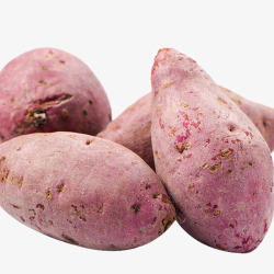 小紫署新鲜红薯高清图片