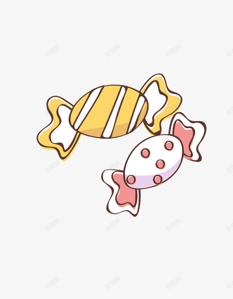 卡通冰糖png免抠素材_新图网 https://ixintu.com 冰糖 卡通 糖果