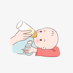 倒茶给妈妈喝在妈妈臂弯里喝奶的宝宝高清图片