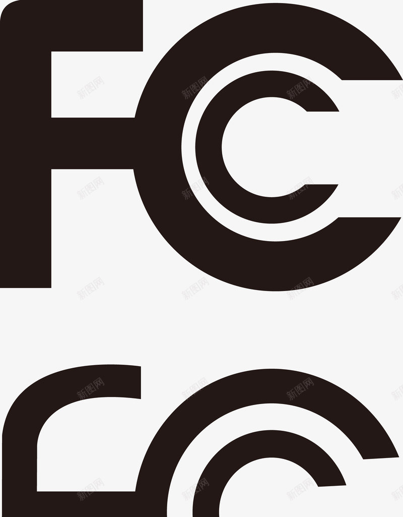 个性fcc认证图png免抠素材_新图网 https://ixintu.com fcc 国际 标准 标签 行业 认证