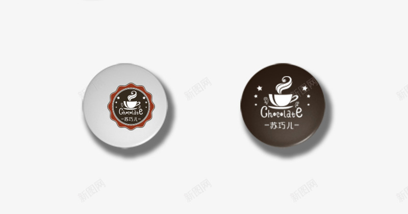 咖啡室企业徽章psd免抠素材_新图网 https://ixintu.com VI延展 个性咖啡室 品牌设计 精致