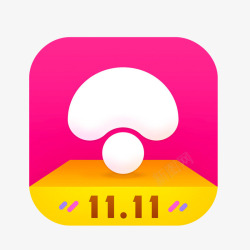 蘑菇街app购物软件蘑菇街logo图标高清图片