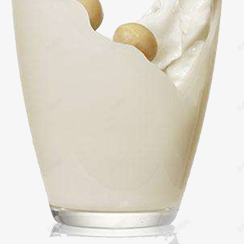 飞溅的牛奶上空有黄豆png免抠素材_新图网 https://ixintu.com 健康 搭配均衡 牛奶 牛奶洒出的状态 营养 陶瓷杯 黄白 黄豆 黄豆牛奶