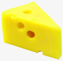 黄色新鲜奶酪素材