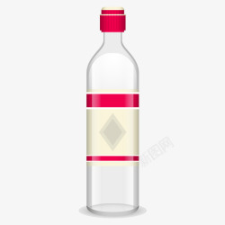 酒类广告素材酒水饮料瓶子矢量图高清图片