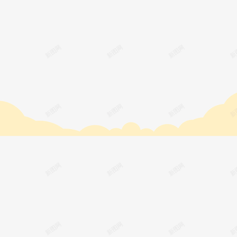 云层装饰图案png免抠素材_新图网 https://ixintu.com 云层 天猫 海报 淘宝 点缀