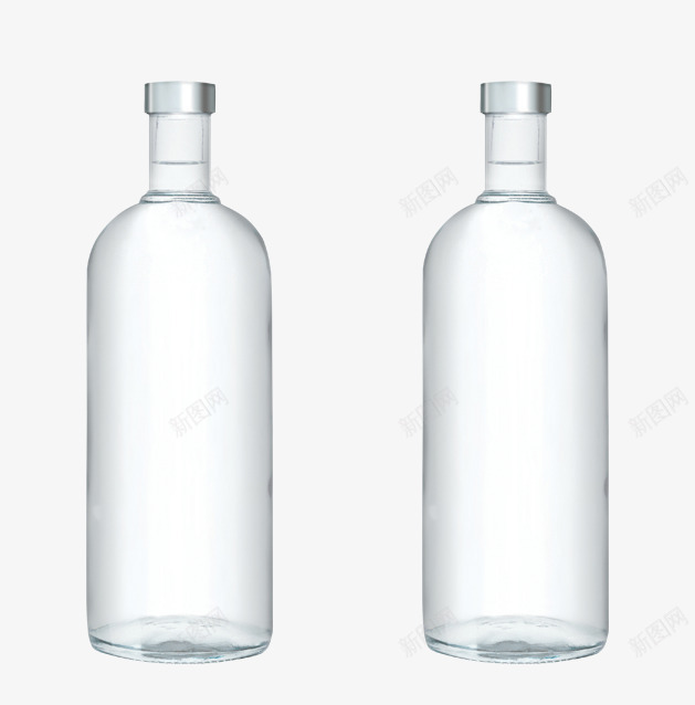 玻璃瓶子png免抠素材_新图网 https://ixintu.com 玻璃 瓶 透明 酒瓶