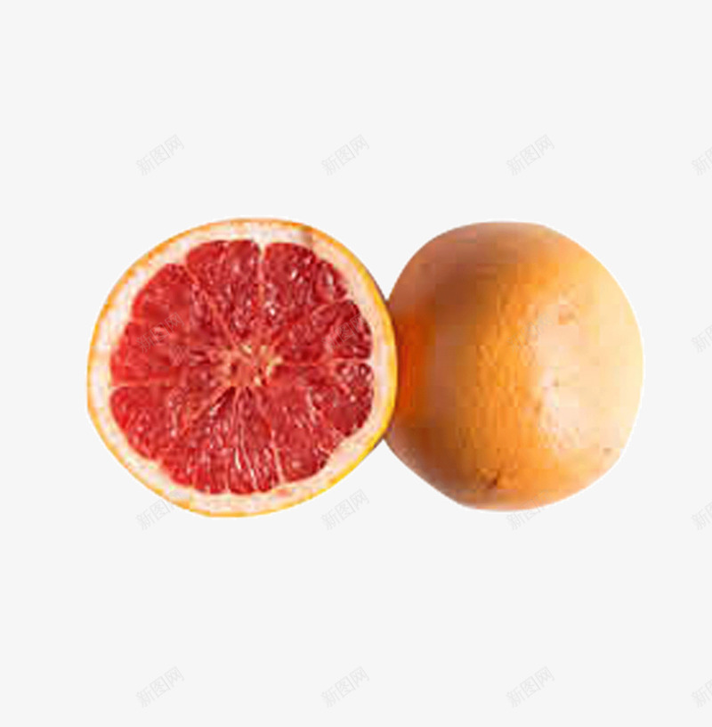 红心葡萄柚png免抠素材_新图网 https://ixintu.com 红心柚子切开的葡萄柚新鲜柚子