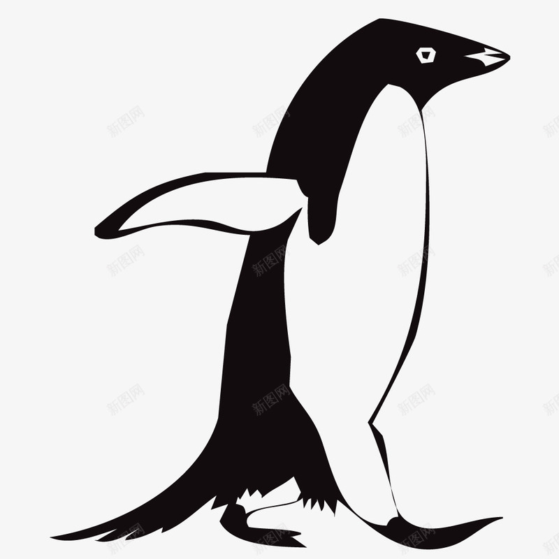 手绘一只企鹅元素矢量图图标ai_新图网 https://ixintu.com 一只 一只企鹅 企鹅宝宝 企鹅设计 几只 动物 南极企鹅 帝企鹅 幼崽 手绘 生态保护 矢量图
