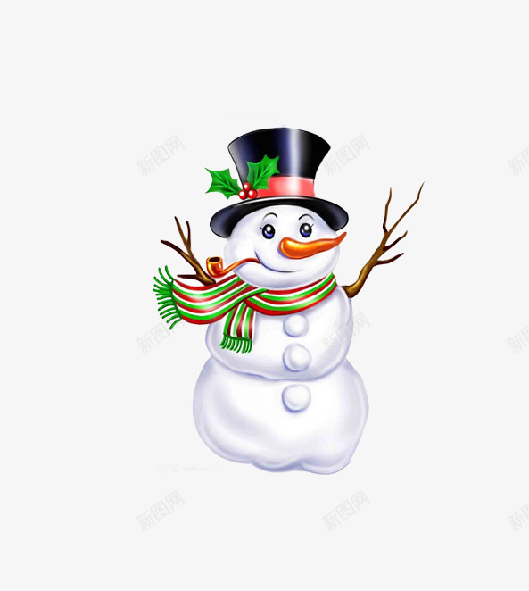 漂亮的雪人png免抠素材_新图网 https://ixintu.com 下雪了 卡通手绘 堆雪人 素材图片