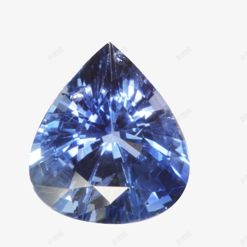 深蓝色水晶png免抠素材_新图网 https://ixintu.com 水晶 泪滴型水晶 深蓝色 玻璃 钻石 锆石 饰品