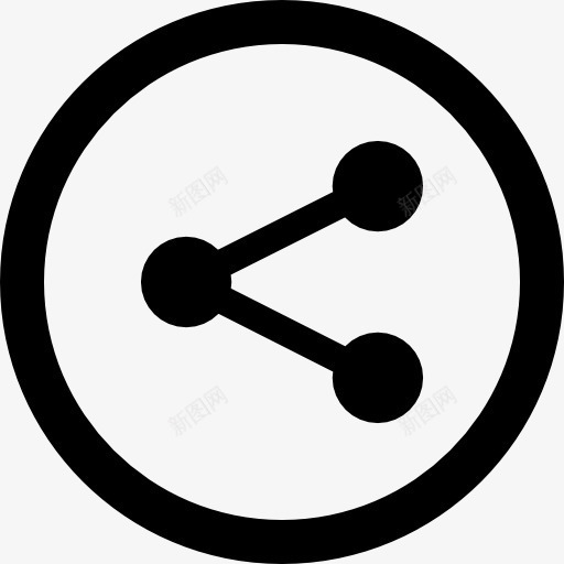 分享这个社会的圆形按钮图标png_新图网 https://ixintu.com metrize 共享 分享 循环 按钮 界面 社会符号 这