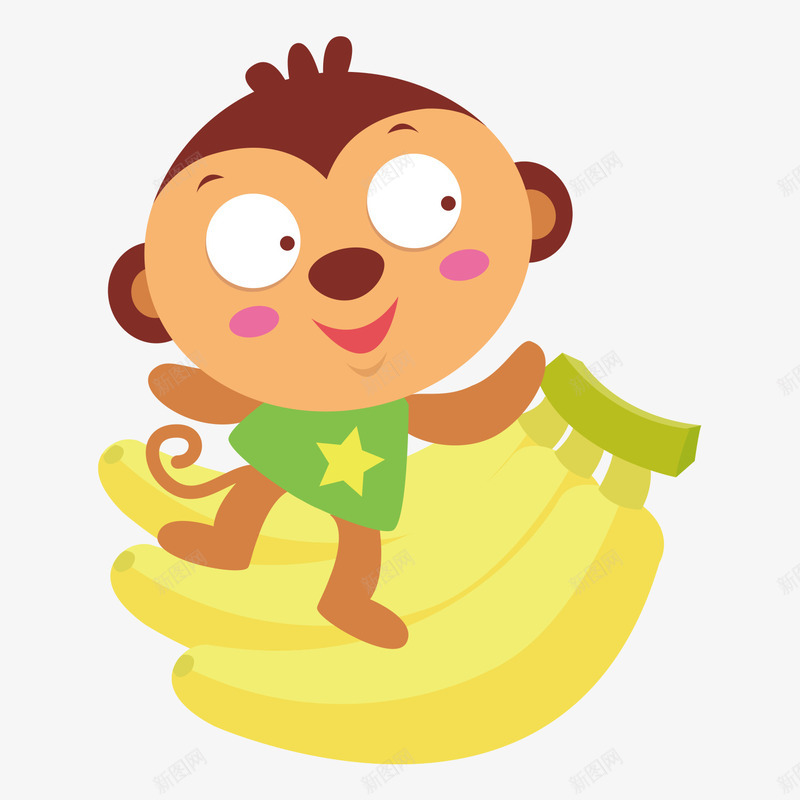 初夏水果猴子香蕉矢量图ai免抠素材_新图网 https://ixintu.com 初夏水果 卡通 合成 夏日 手绘 果实 水果设计 猴子 餐饮 香蕉 矢量图
