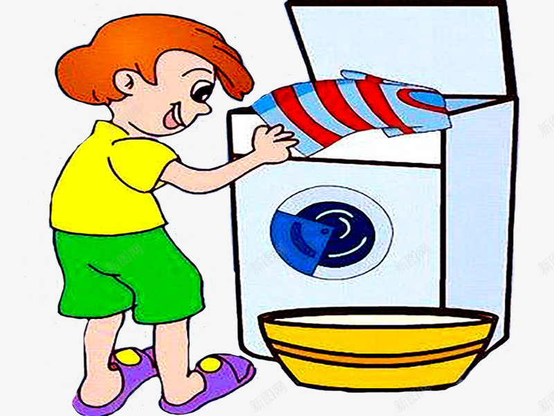 妈妈洗衣服png免抠素材_新图网 https://ixintu.com 卡通妈妈洗衣服 妈妈洗衣服 手绘洗衣服 洗衣服 洗衣机 洗衣机洗衣服