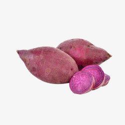 漂亮个的生紫薯素材