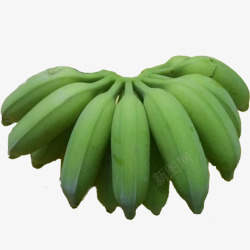 青香蕉新鲜青香蕉高清图片