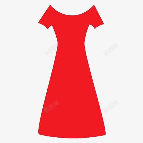 红色漂浮物png免抠素材_新图网 https://ixintu.com 优雅 修身 时尚 漂浮物 红色 红色漂浮物 美丽 衣服 裙子 长裙