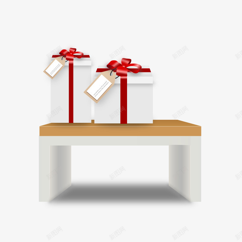 白色现代礼品装饰png免抠素材_新图网 https://ixintu.com 时尚礼盒 礼包 礼品 礼物 礼物包装 礼物盒 礼物盒子 缤纷