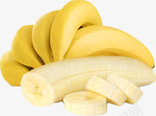 一挂切开的新鲜香蕉png免抠素材_新图网 https://ixintu.com 切开 新鲜 香蕉