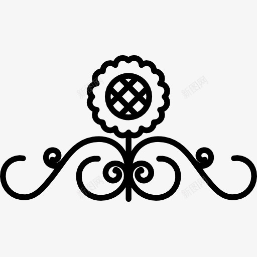 花藤装饰标图标png_新图网 https://ixintu.com 形状 花 花卉设计 花艺 花艺设计 葡萄 装饰设计 设计