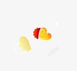双十一点缀素材装饰物高清图片