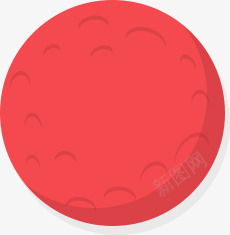 红色圆球标徽png免抠素材_新图网 https://ixintu.com 圆球 标徽 红色