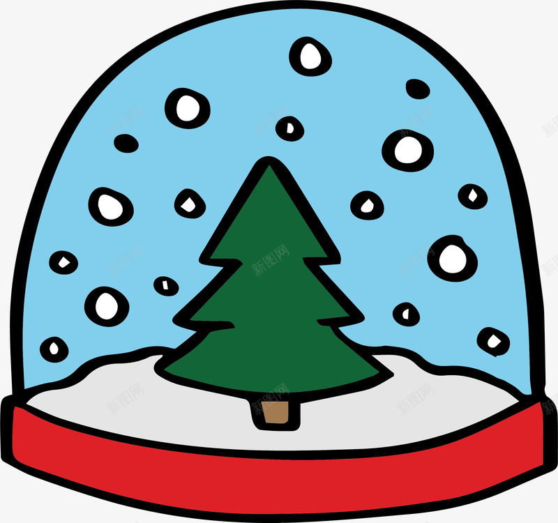 下雪水晶球png免抠素材_新图网 https://ixintu.com 下雪 下雪水晶球 圣诞水晶球 圣诞节 水晶球 矢量png