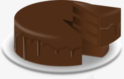 巧克力糖果美味圆形素材