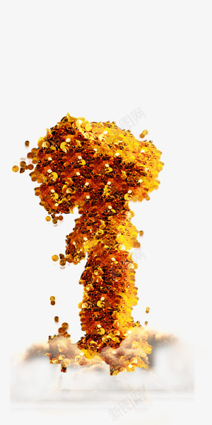 爆炸的金币png免抠素材_新图网 https://ixintu.com 爆炸 金币 金色 金融 风暴