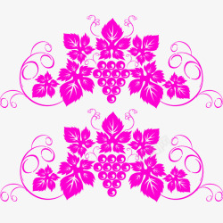 民族特色服饰粉色葡萄花纹花纹少数民族高清图片