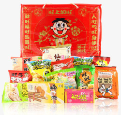 旺旺休闲食品素材