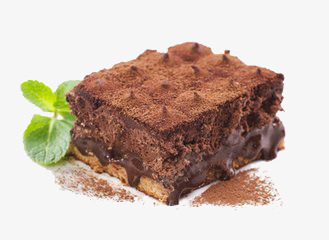 食品png免抠素材_新图网 https://ixintu.com 巧克力 甜食 粉末 蛋糕